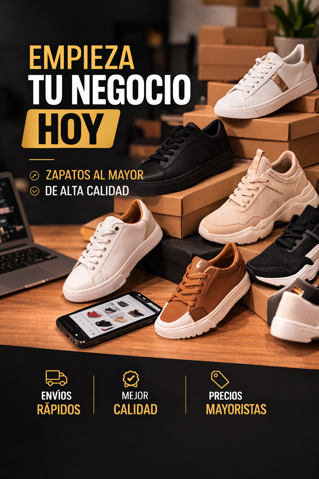 COMIENZA TU NEGOCIO CON CALZAMIO