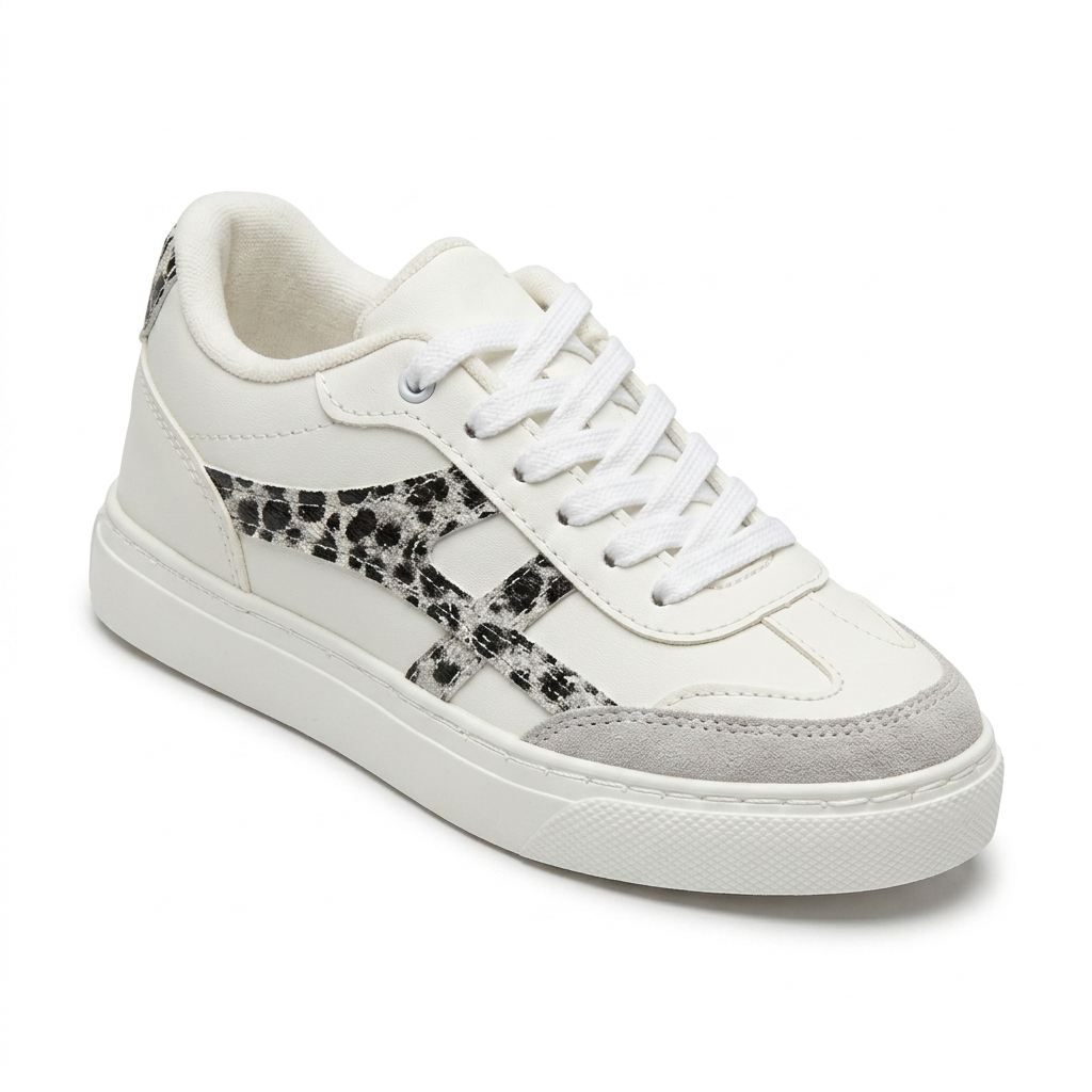 Tenis Casual Print Gris