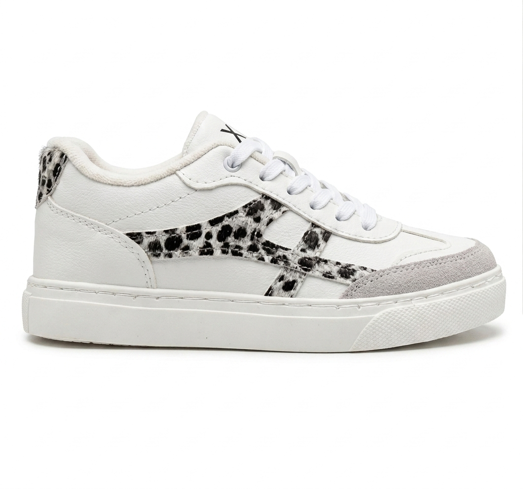 Tenis Casual Print Gris