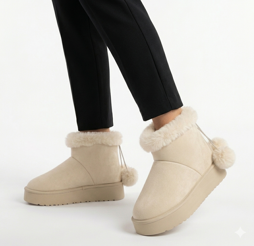 Botines Ultra Livianos Duts Pompones - Descansa en Nubes